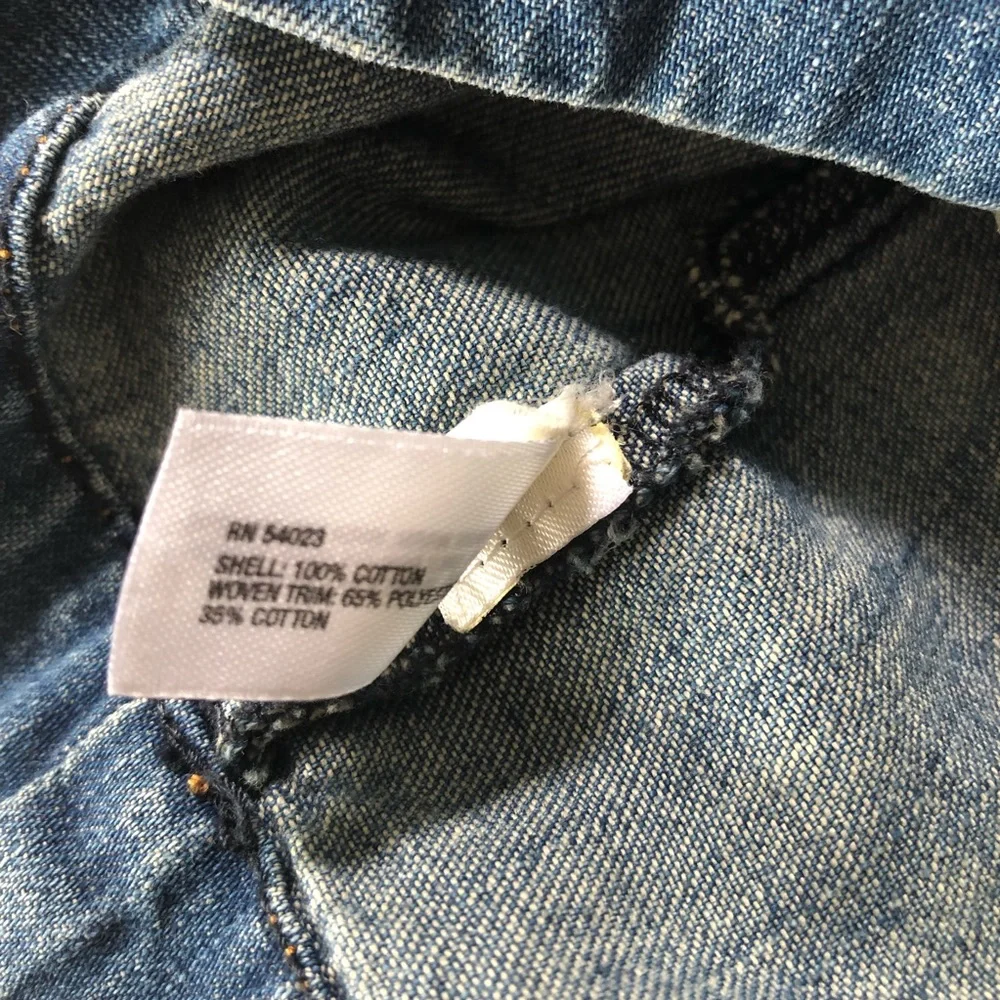 Baby Gap denim overall dress